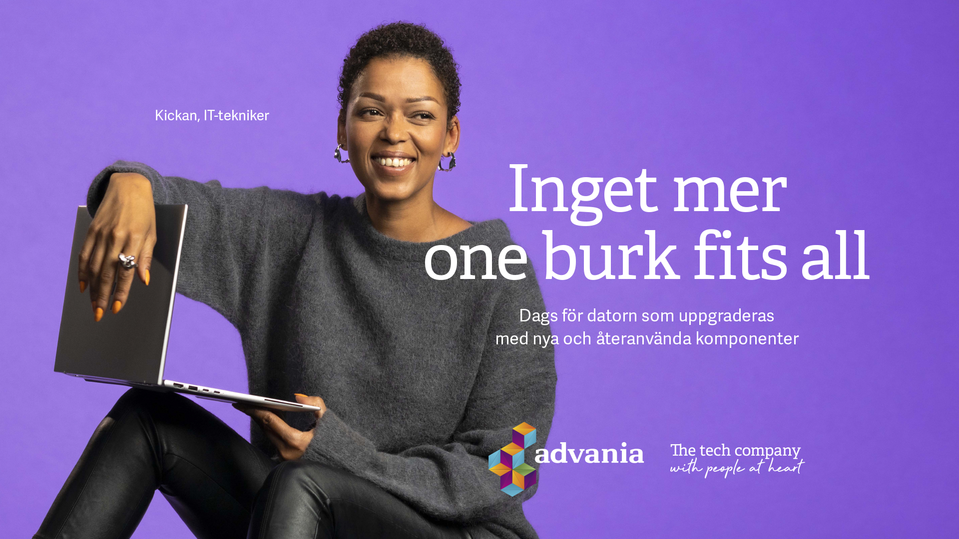 Nyhet | Ny kampanj utmanar att våga tänk nytt | Advania