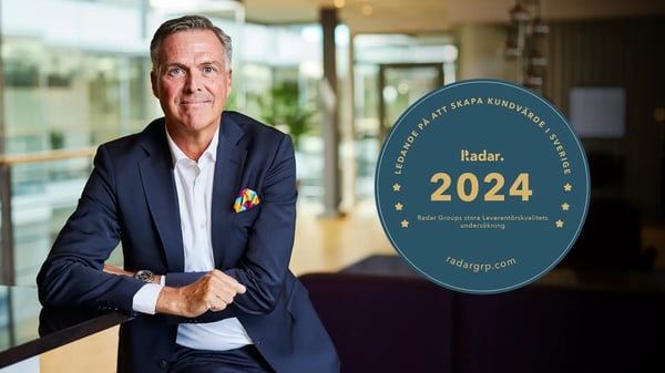 Advania befäster topplaceringar när Radar mäter leverantörskvalitet