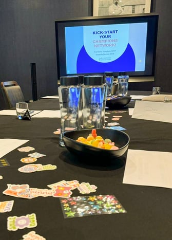 Champions workshop på South Coast Summit