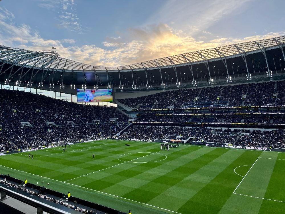 Tottenham arena matchvy kväll