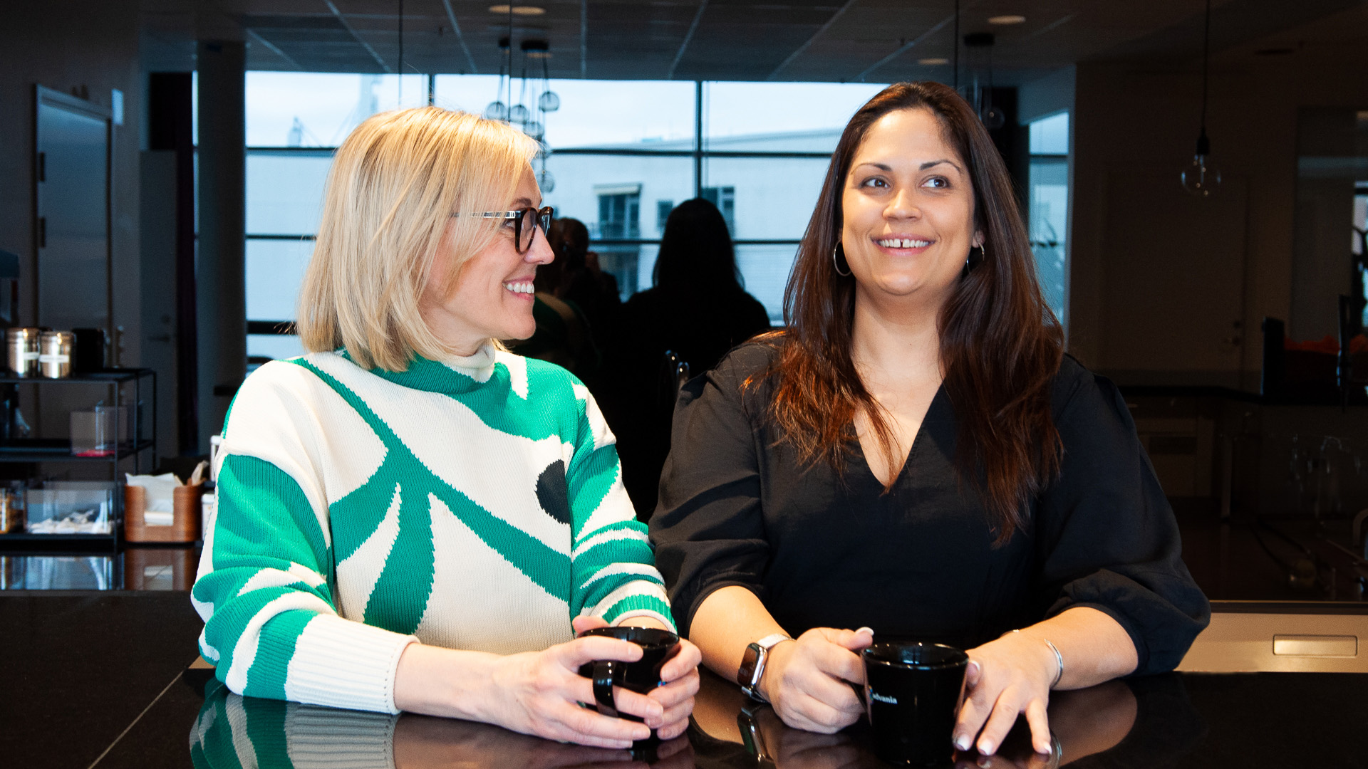 Eva-Lotta och Maria på Advania