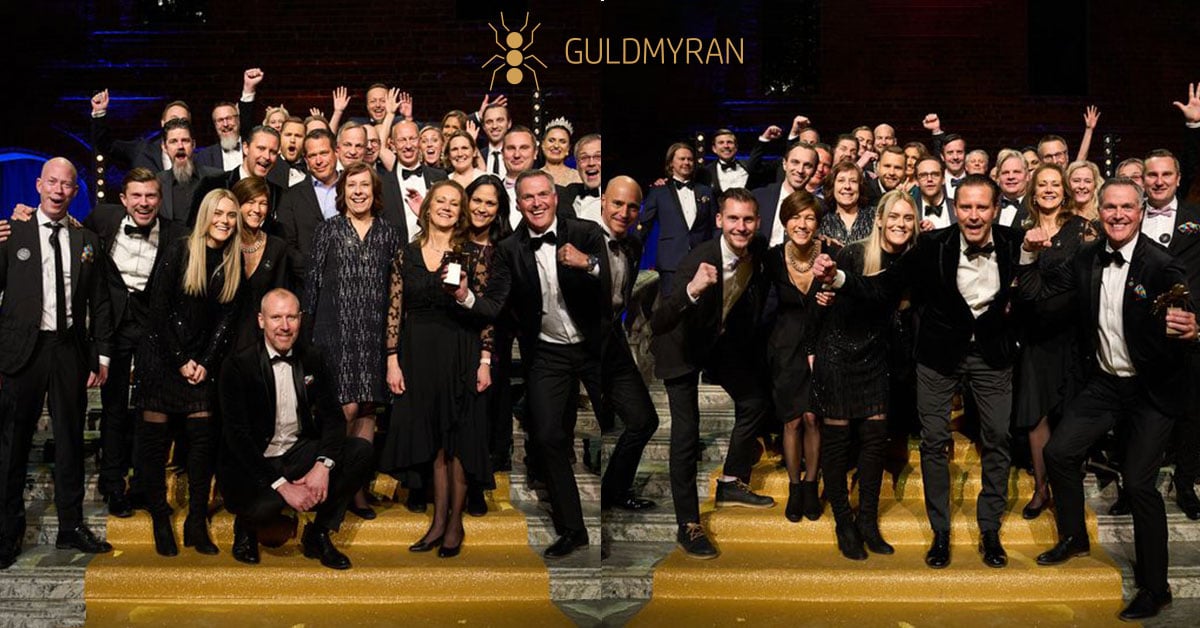 Advaniamedarbetare stolta över dubbla guldmyror