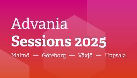 Advania Sessions 2025 besöker fyra orter – för att möta dig där du är.