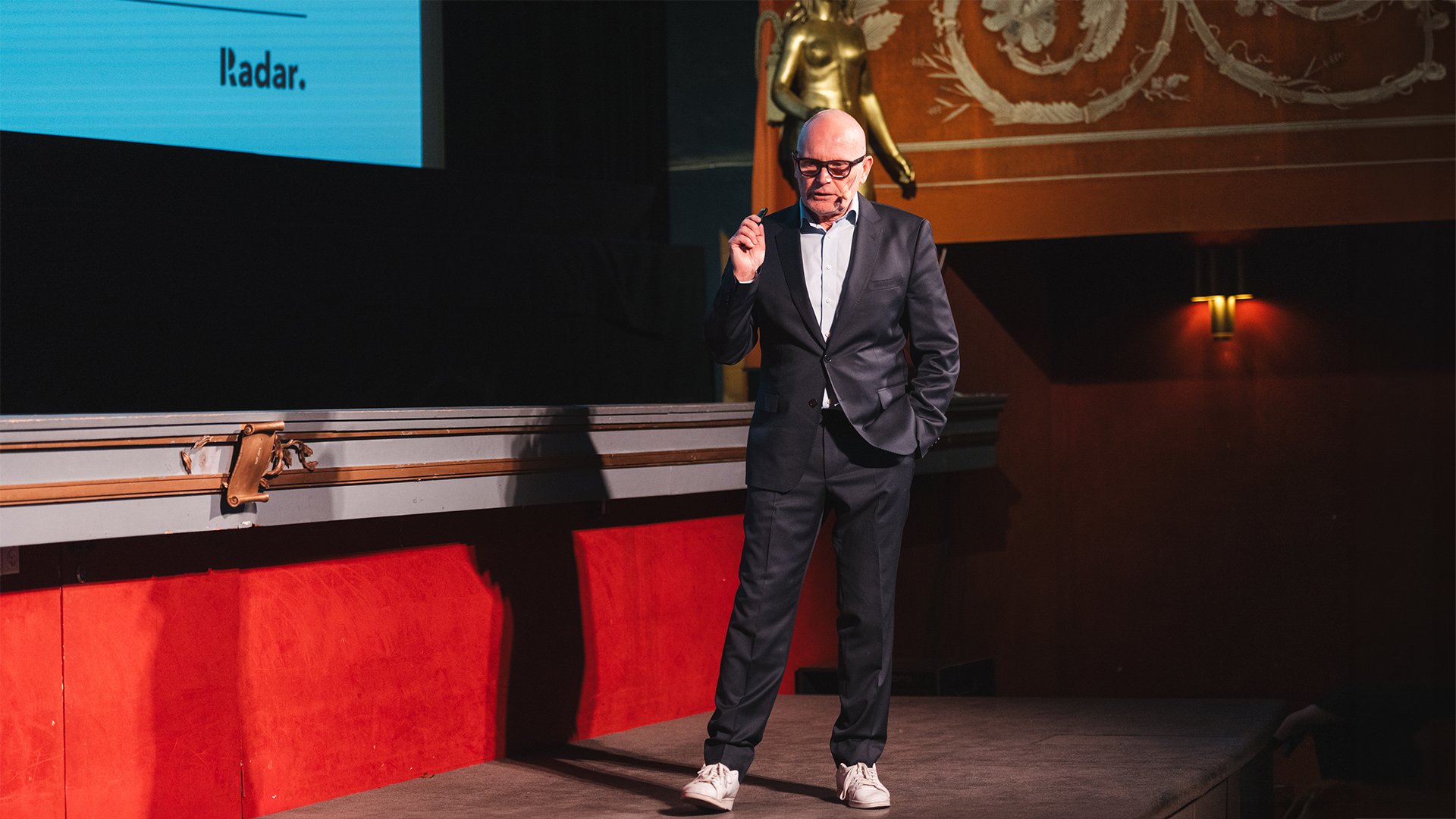 Hans Werner på DC on Tour med Advania