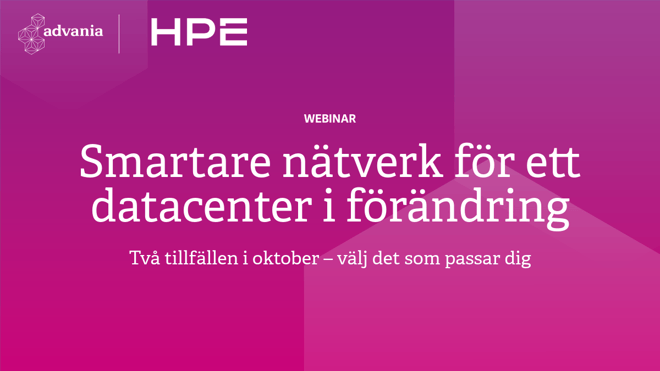 Smartare nätverk för ett datacenter i förändring