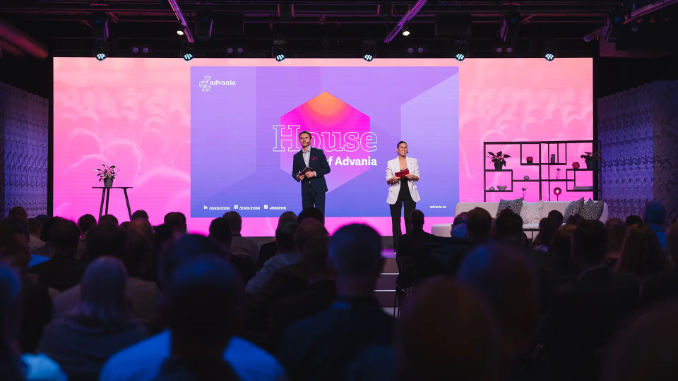 Advanias Ivana Gligoric och Max Berggren