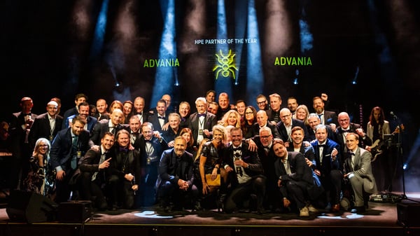 Advania utses till HPE Partner of the Year – och vinner tre Guldmyror
