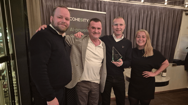 Advania utsedd till Cohesity EMEA Sales Partner Champion of the Year