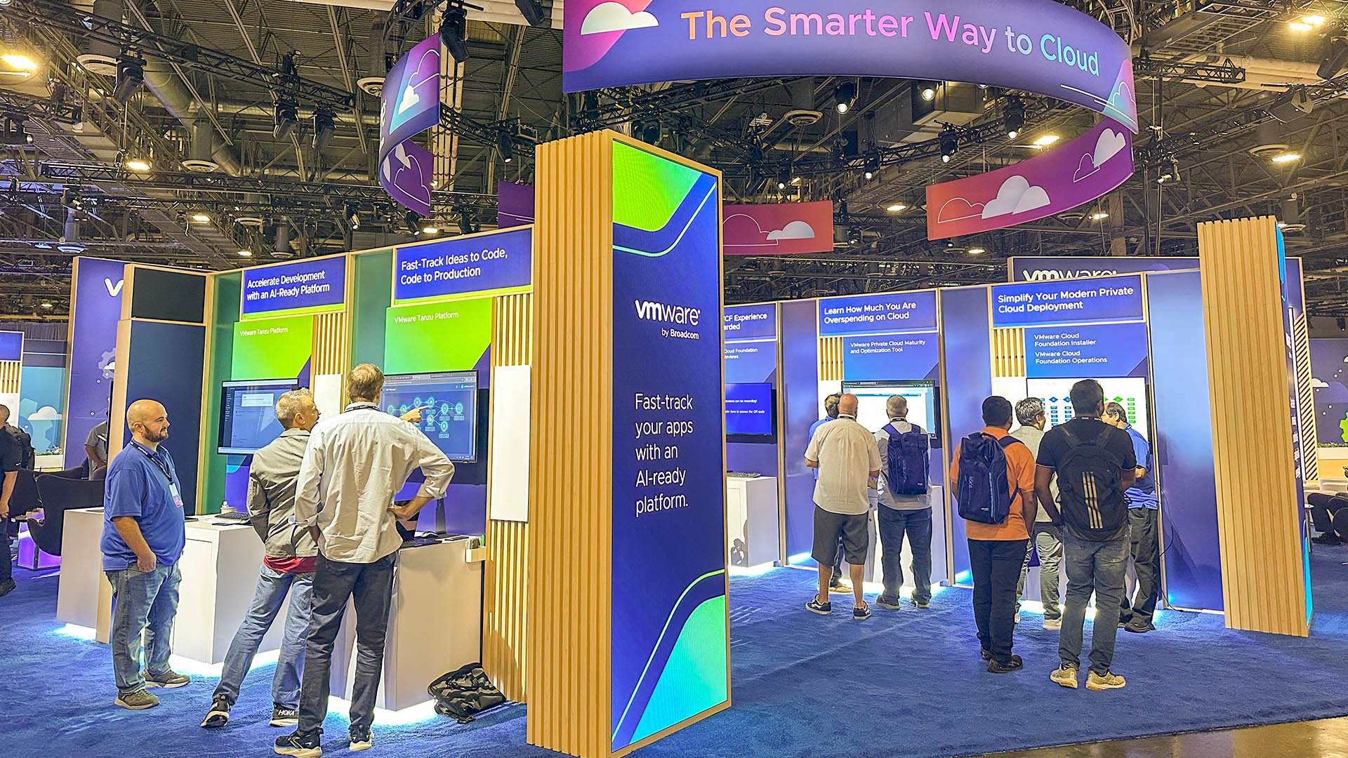 VMware explore 2025 - utställningen