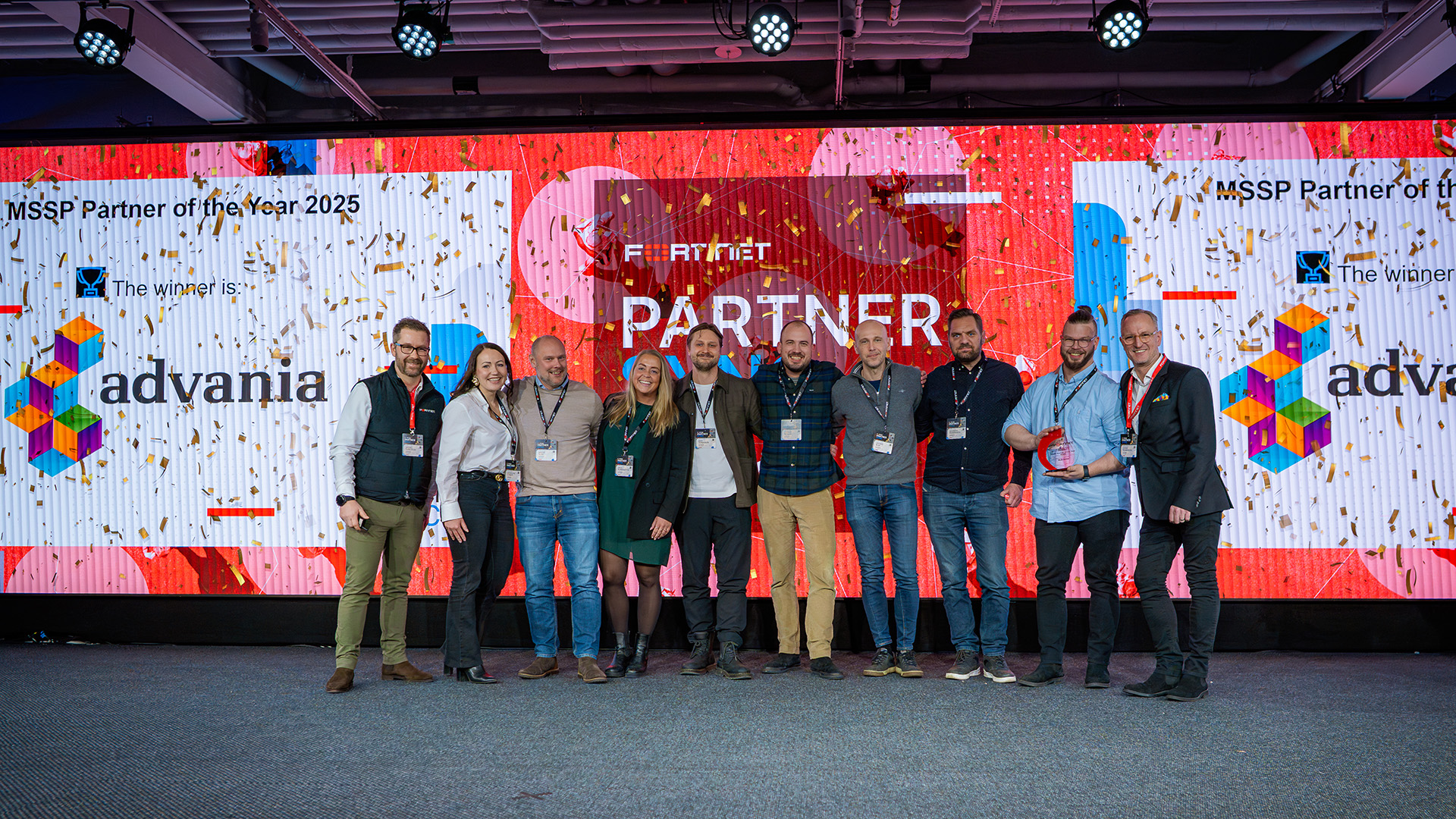  Advania utses till Fortinet MSSP Partner of the Year för tredje året i rad