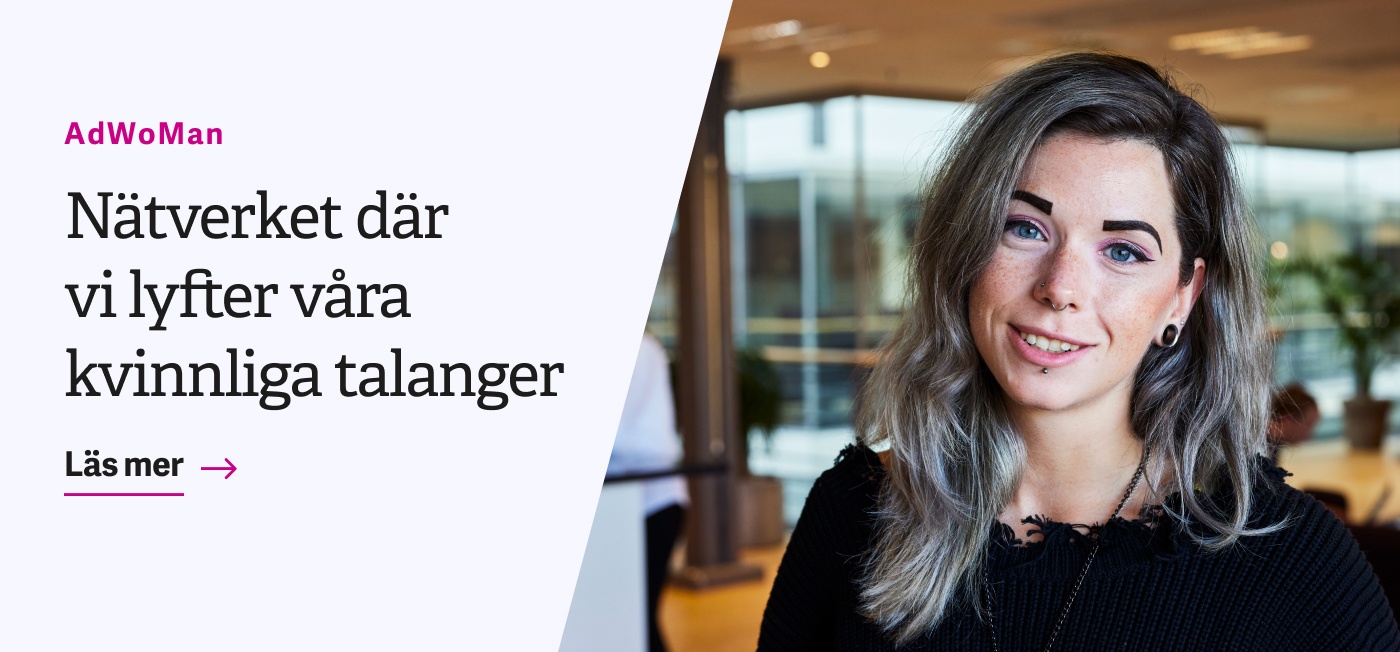 Bild: AdWoMan - nätverket där vi lyfter våra kvinnliga talanger